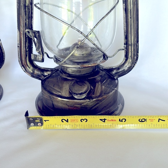 NWOT 2 Pack Vintage Style Halloween Lantern Decoration Prop - Picture 10 of 12